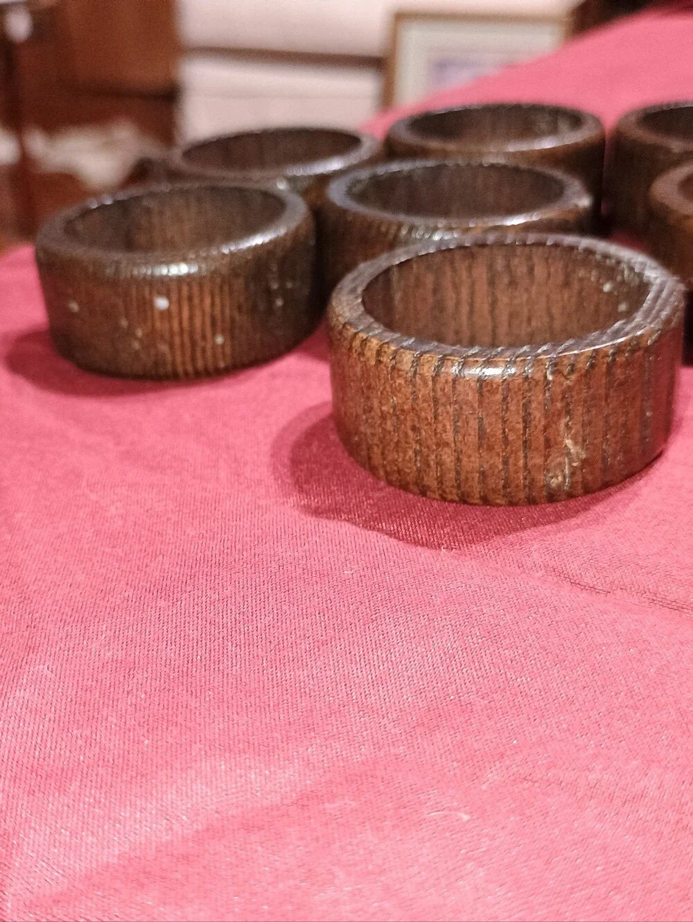 Bundle of Napkin Rings Holders 6 styles 35 total Brass, Metal, Woven